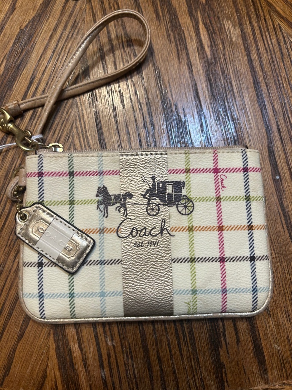 Coach wristlet
